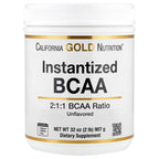 California Gold Nutrition, Instantized BCAA Powder with L-Leucine, L-Isoleucine, and L-Valine, Unflavored, 2 lb (907 g)