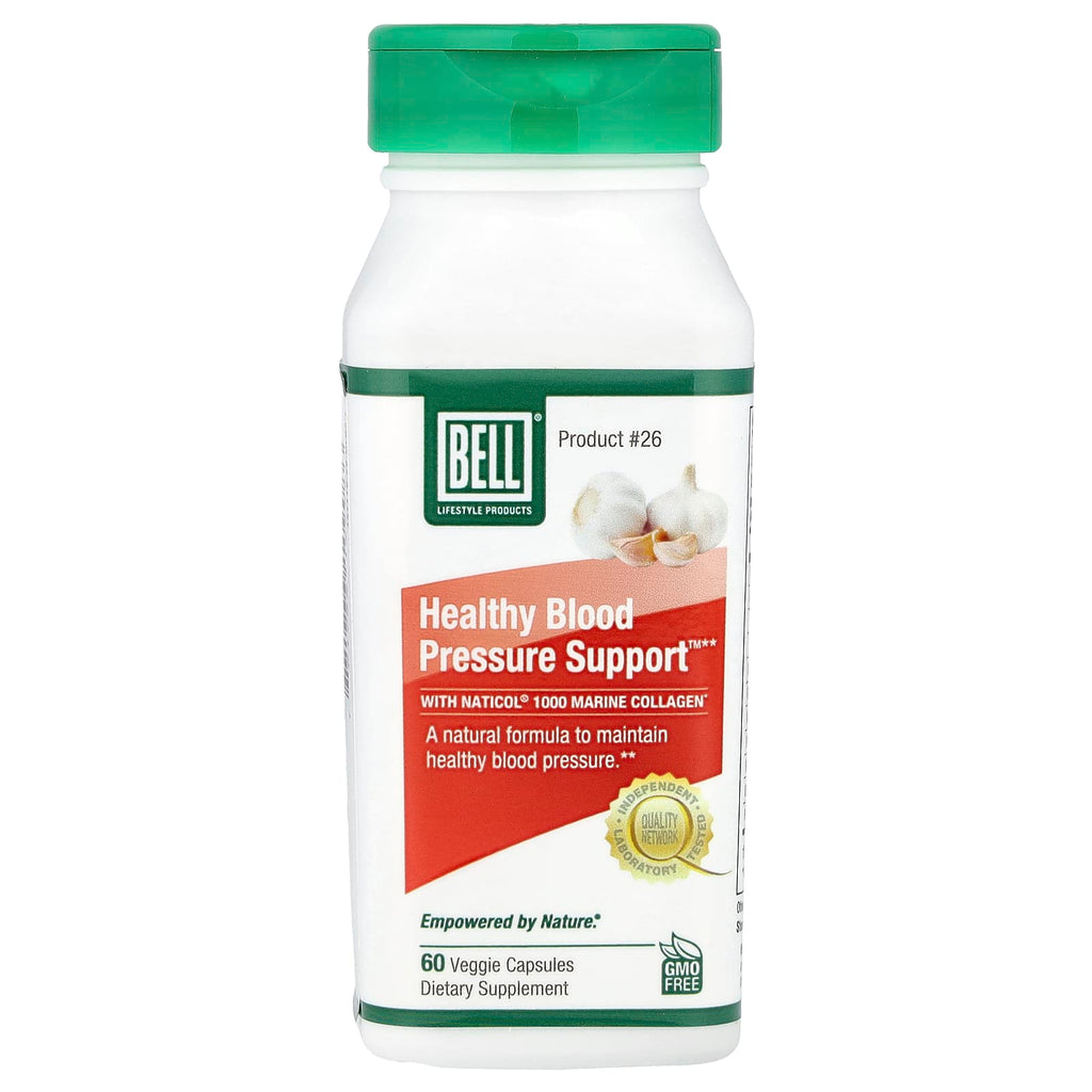 Bell Lifestyle, Healthy Blood Pressure Support™, 60 Veggie Capsules