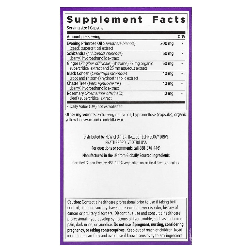 New Chapter, Estrotone™, 60 Vegetarian Capsules