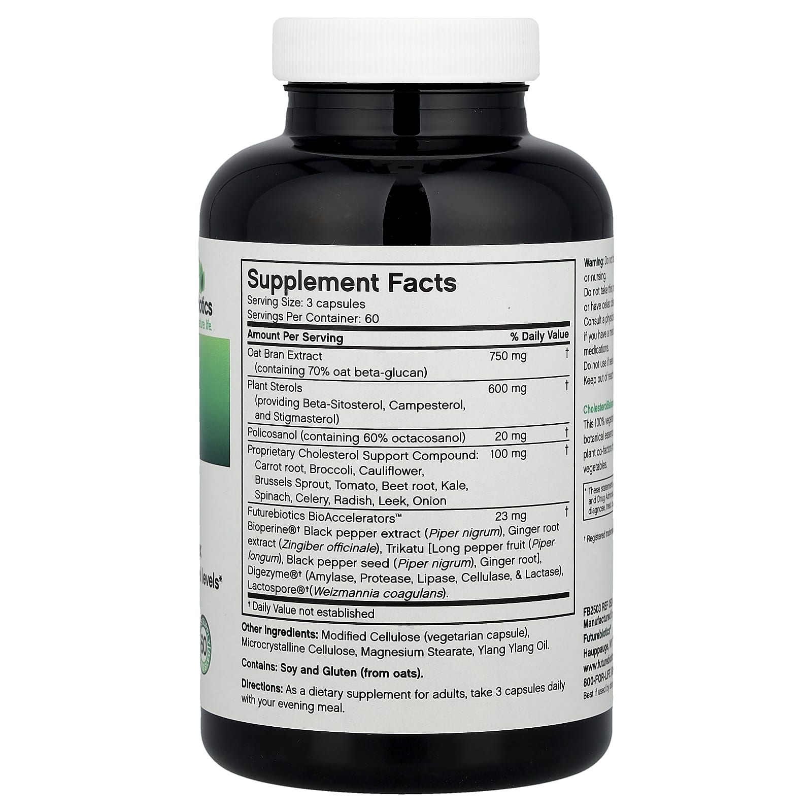 Futurebiotics, Cholesterol Balance®, 180 Vegetarian Capsules