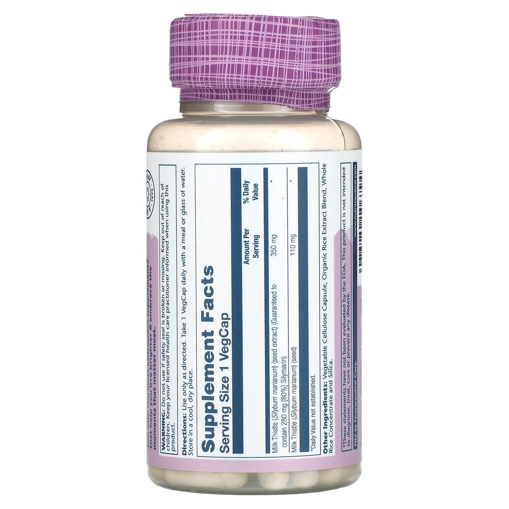 Solaray, Milk Thistle Vital Extracts, 60 VegCaps
