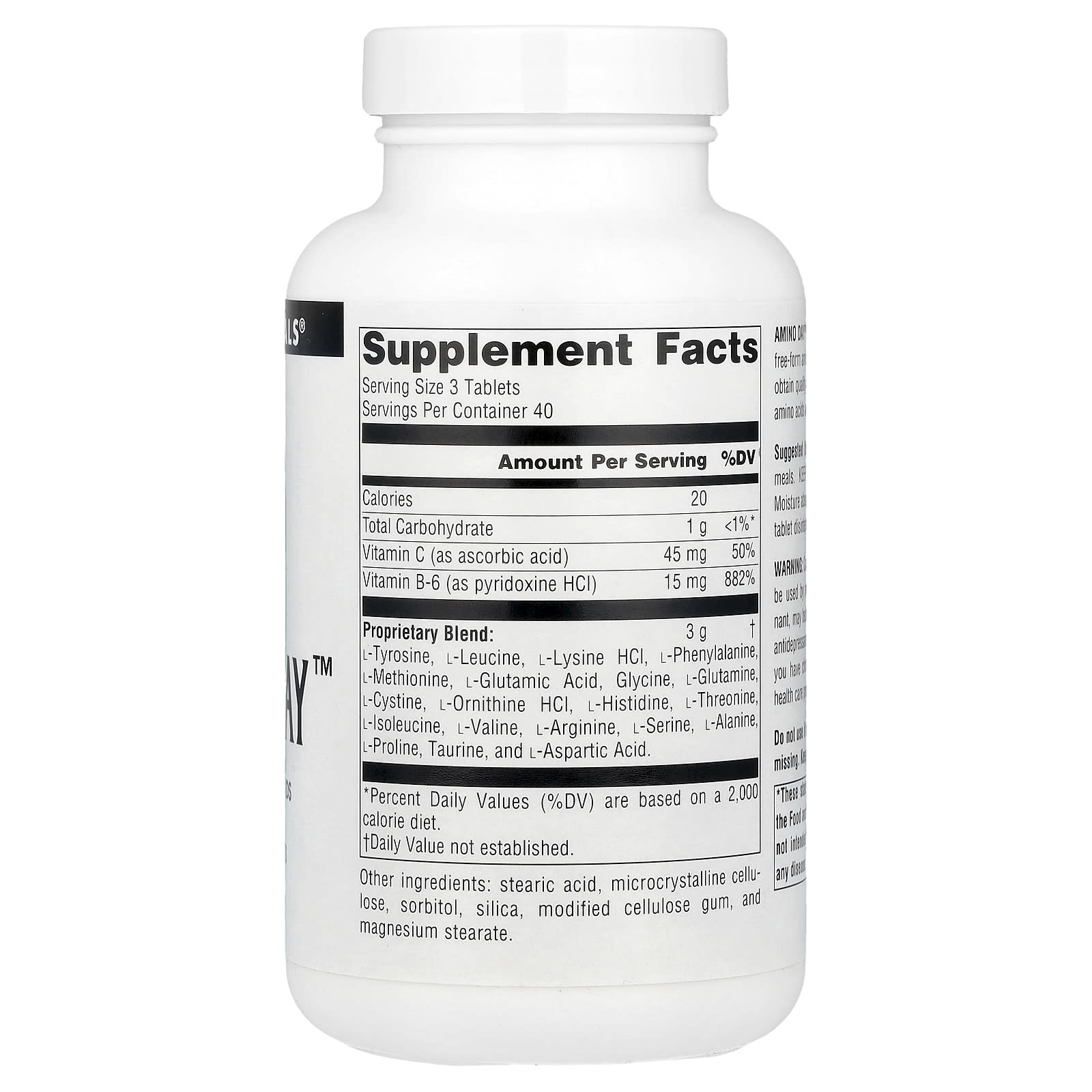 Source Naturals, Amino Day™, 120 Tablets
