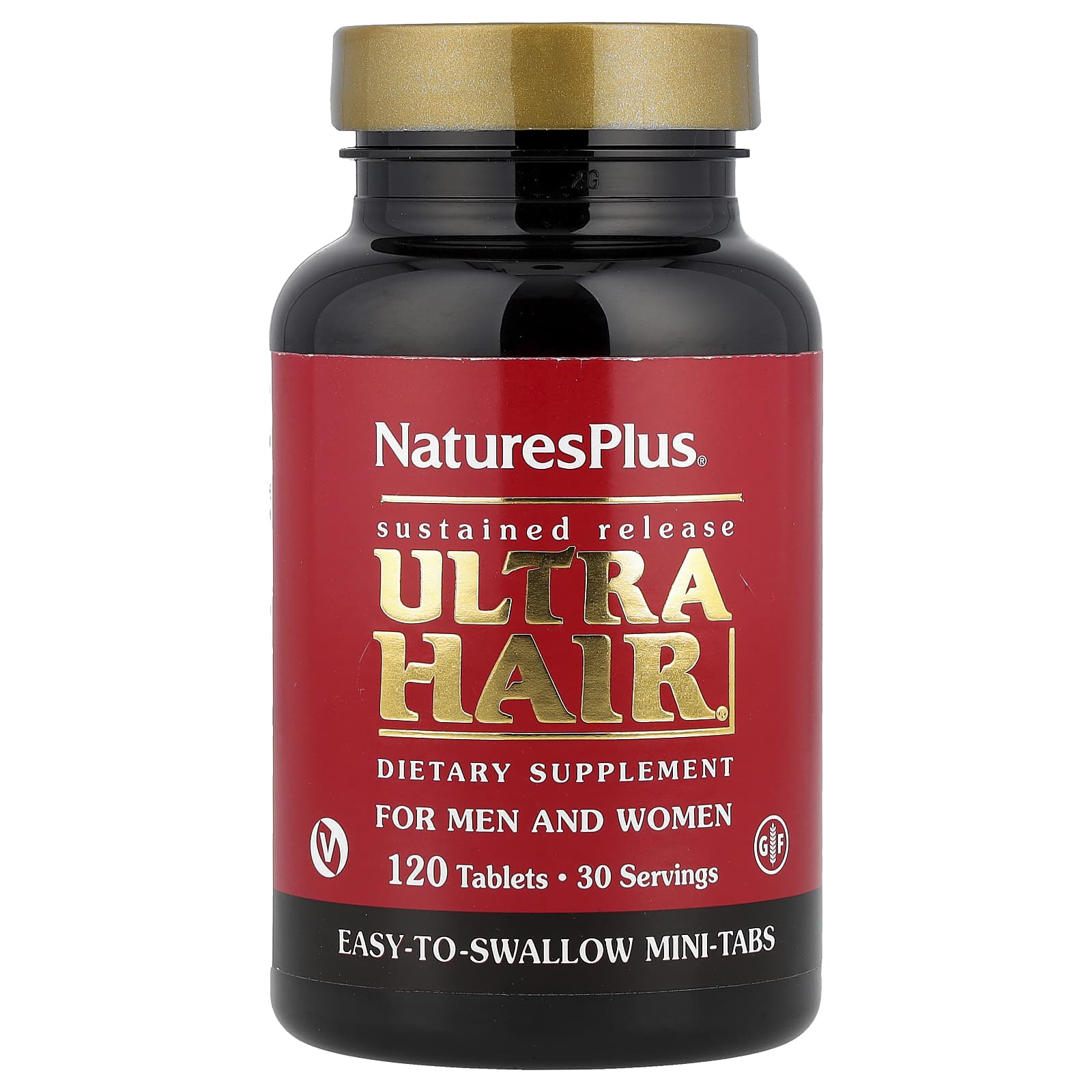 NaturesPlus, Ultra Hair®, For Men & Women, 120 Tablets