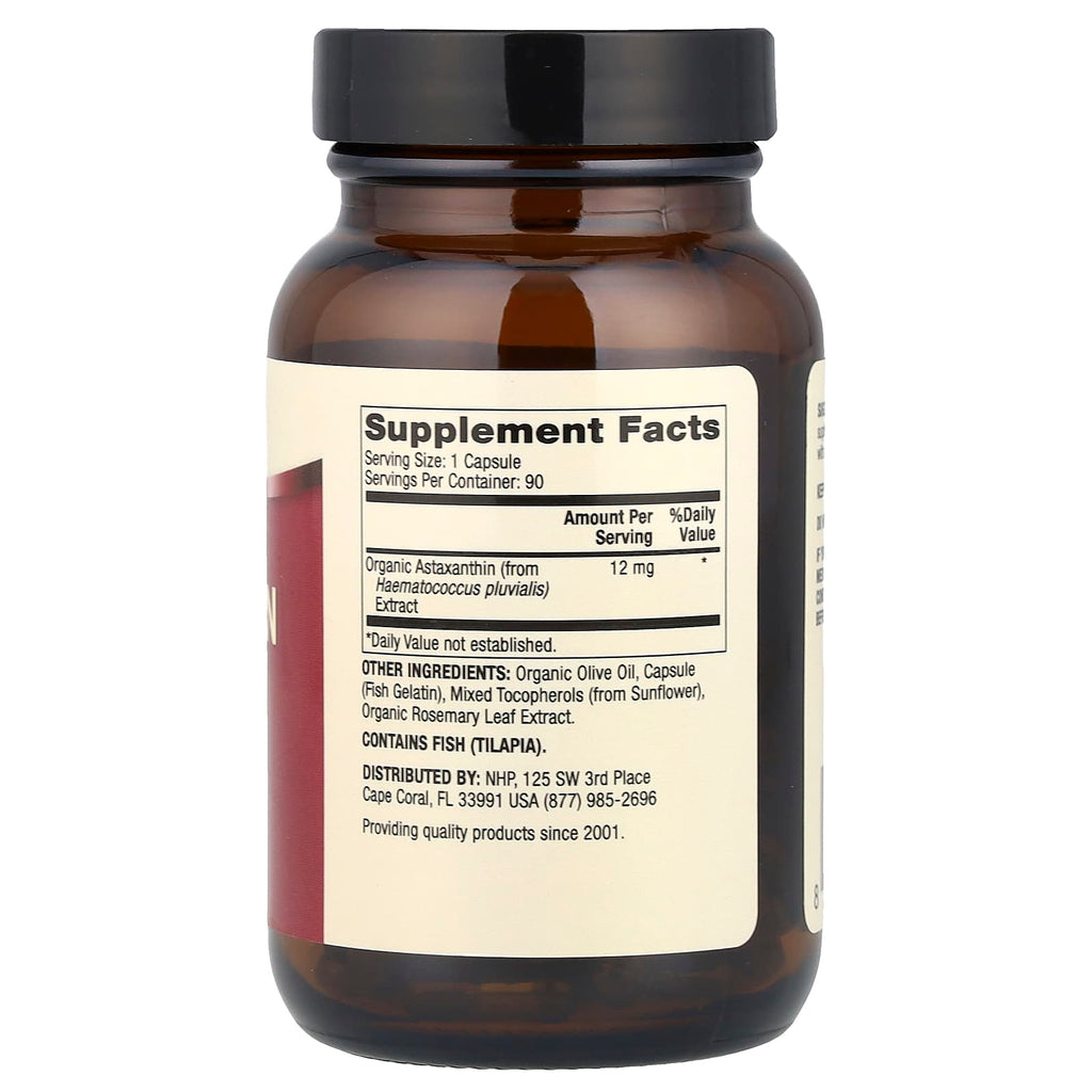 Dr. Mercola, Astaxanthin, 12 mg, 90 Capsules