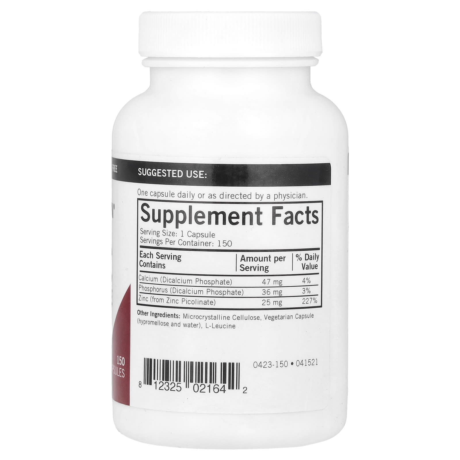 Kirkman Labs, Zinc Picolinate, 25 mg, 150 Capsules