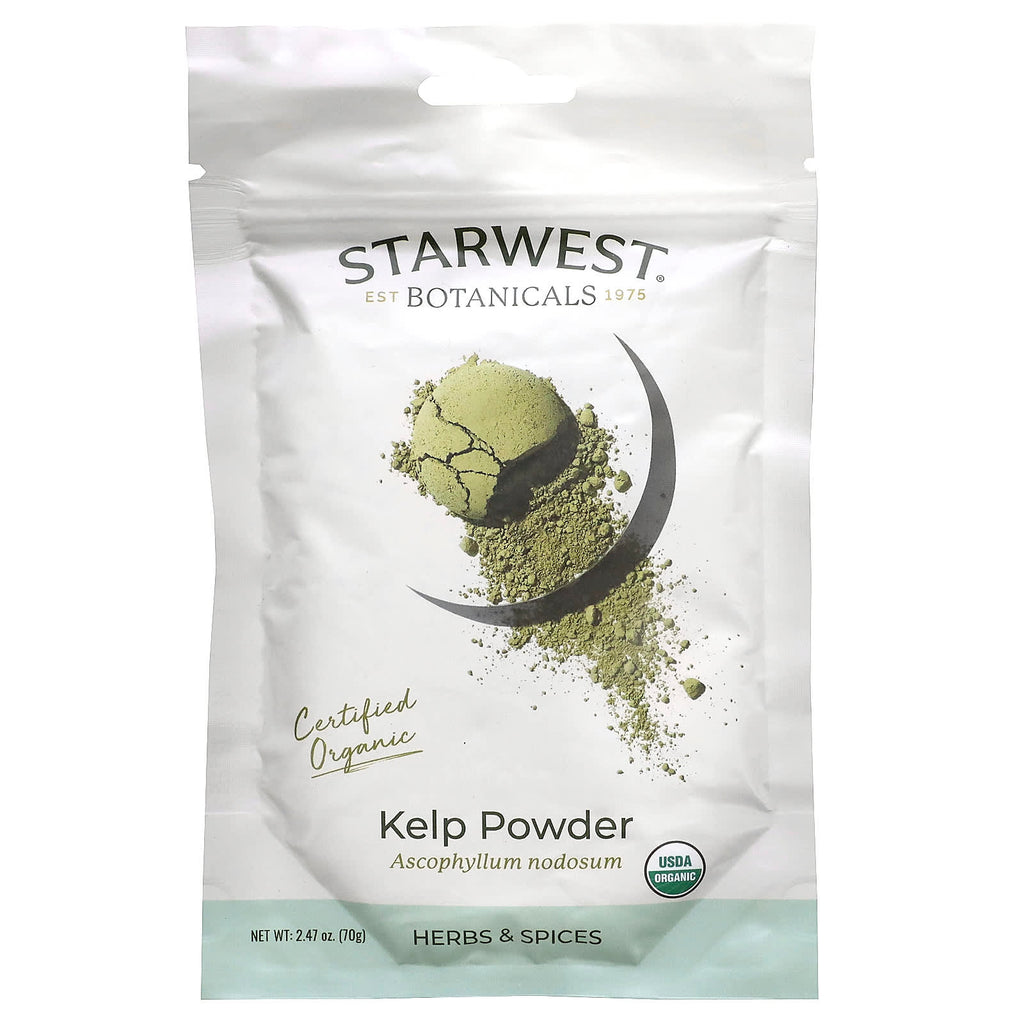 Starwest Botanicals, Organic Kelp Powder, 2.47 oz (70 g) 