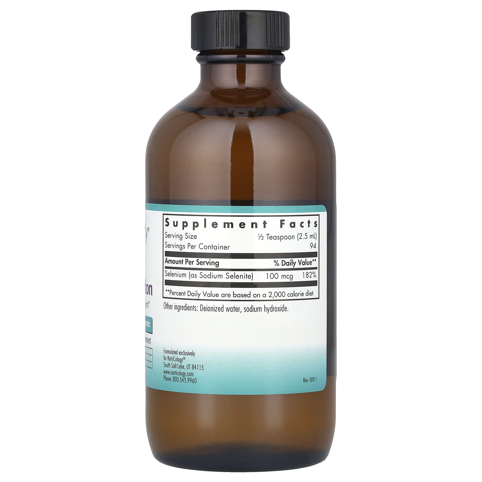 Nutricology, Selenium Solution, 8 fl oz (236 ml)