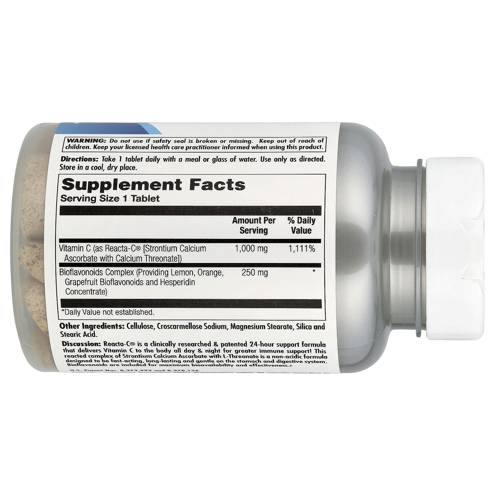 KAL, Reacta-C®, 1,000 mg, 60 Tablets