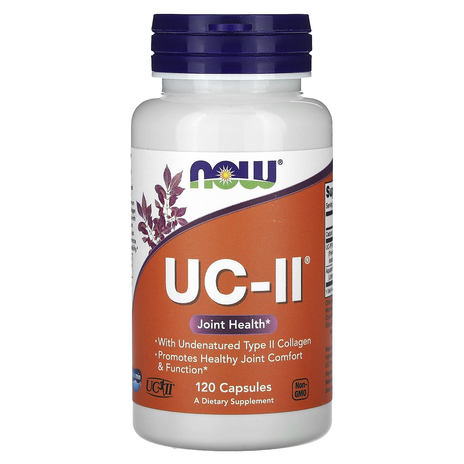 NOW Foods, UC-II® Joint Health with Undenatured Type II Collagen, 120 Capsules