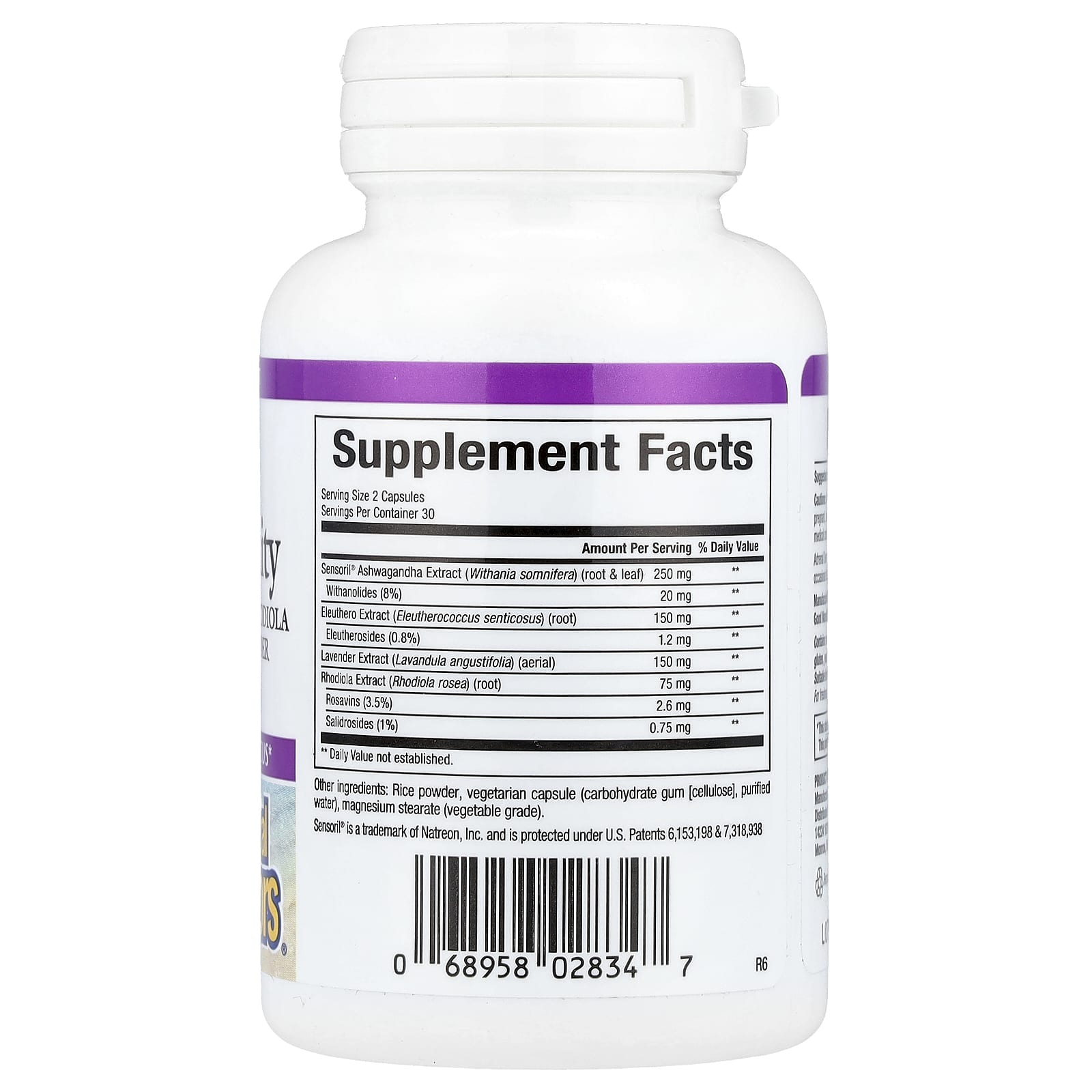 Natural Factors, Stress-Relax®, Adrenal Serenity, 60 Vegetarian Capsules