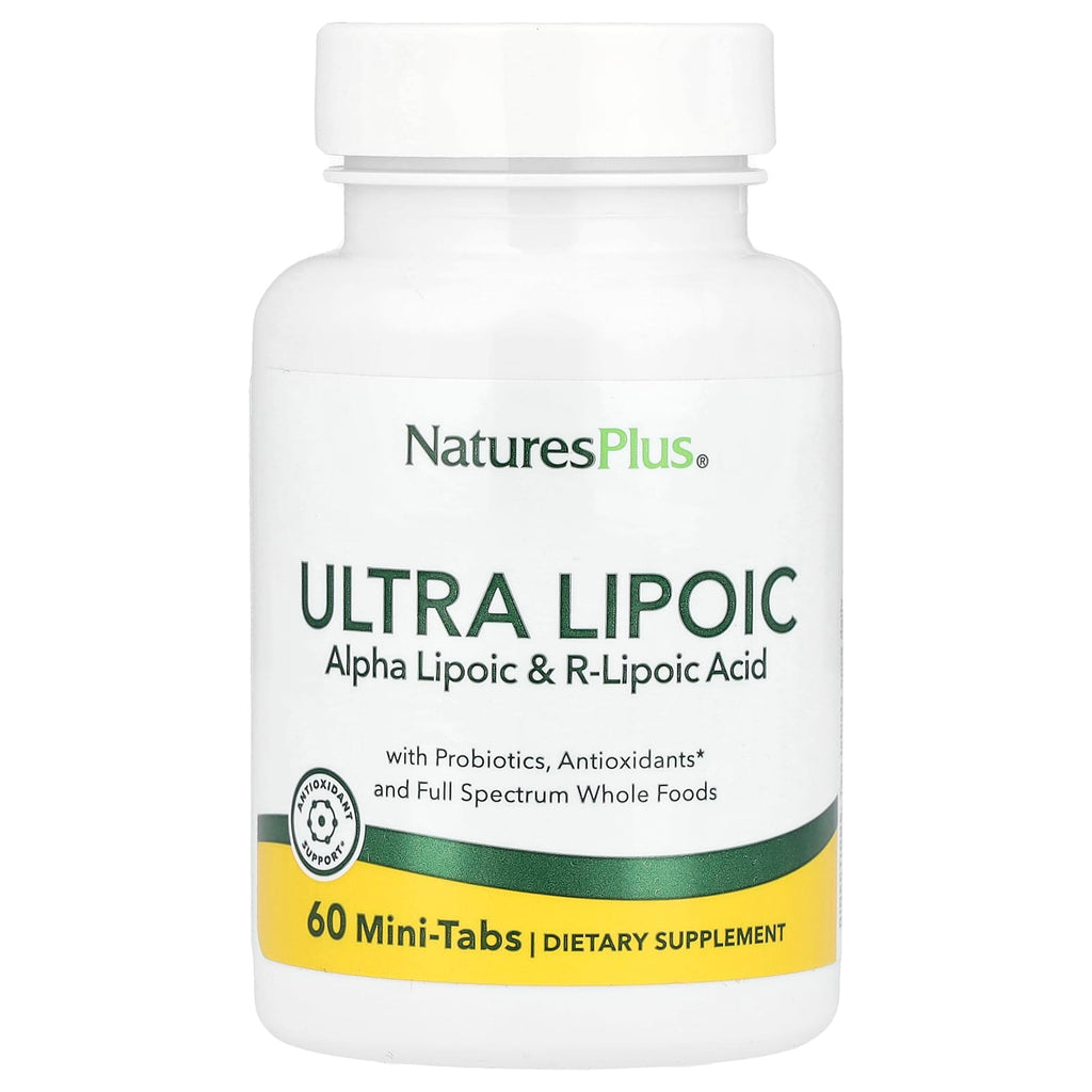 NaturesPlus, Ultra Lipoic, 60 Mini-Tabs