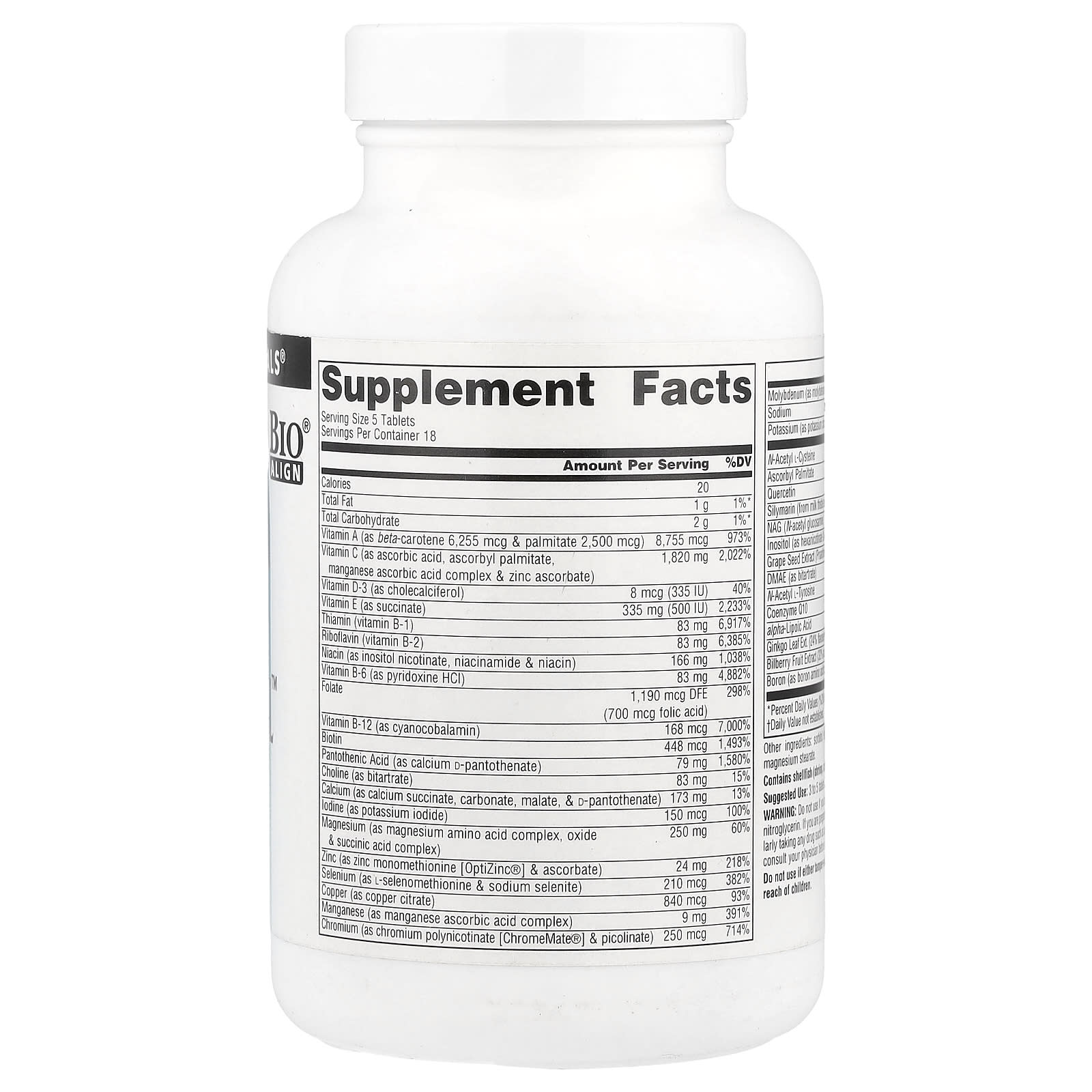 Source Naturals, Elan Vital™ Multiple, 90 Tablets