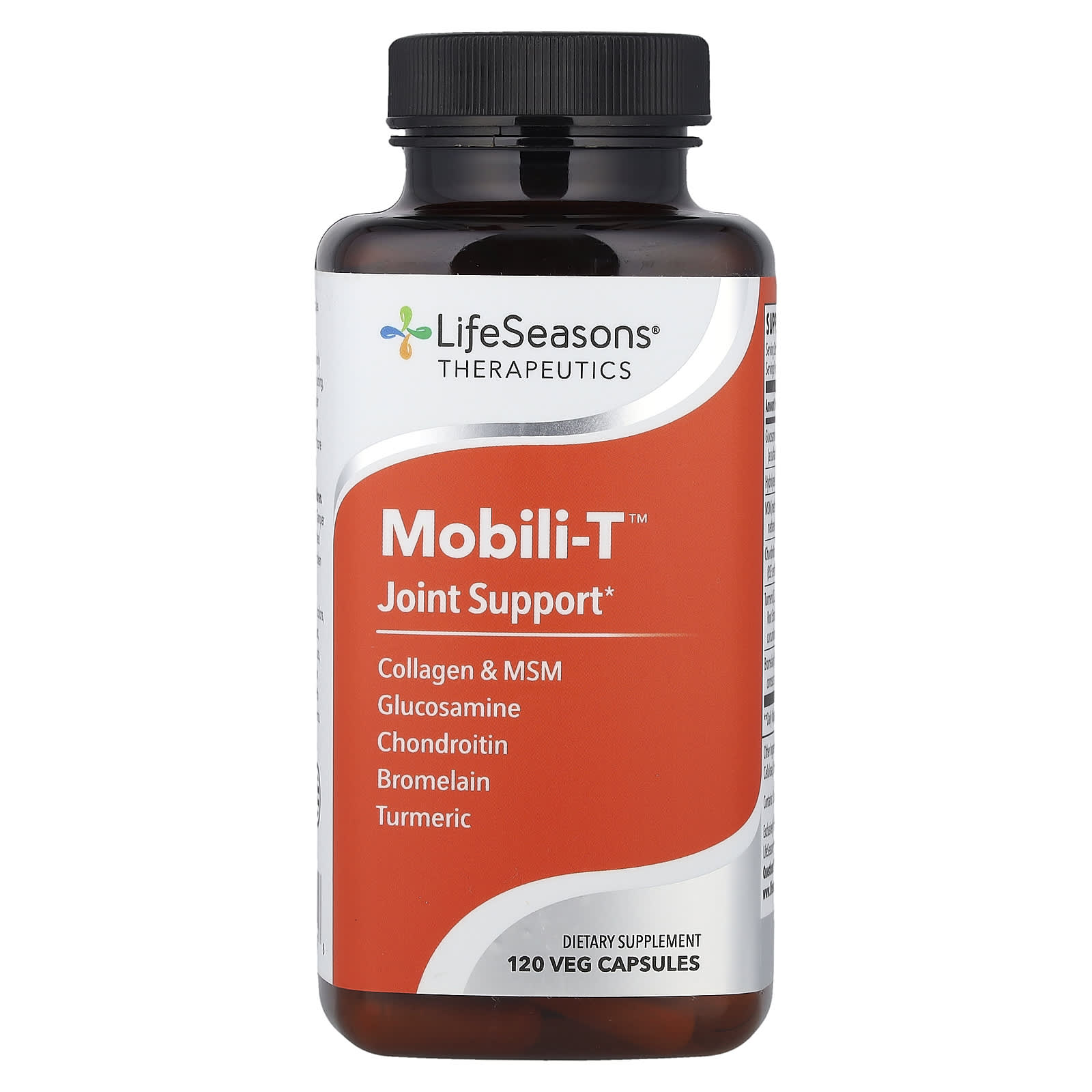 LifeSeasons, Therapeutics, Mobili-T®, Joint Support, 120 Veg Capsules