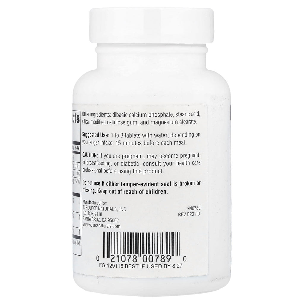 Source Naturals, Sugar Ban™, 75 Tablets