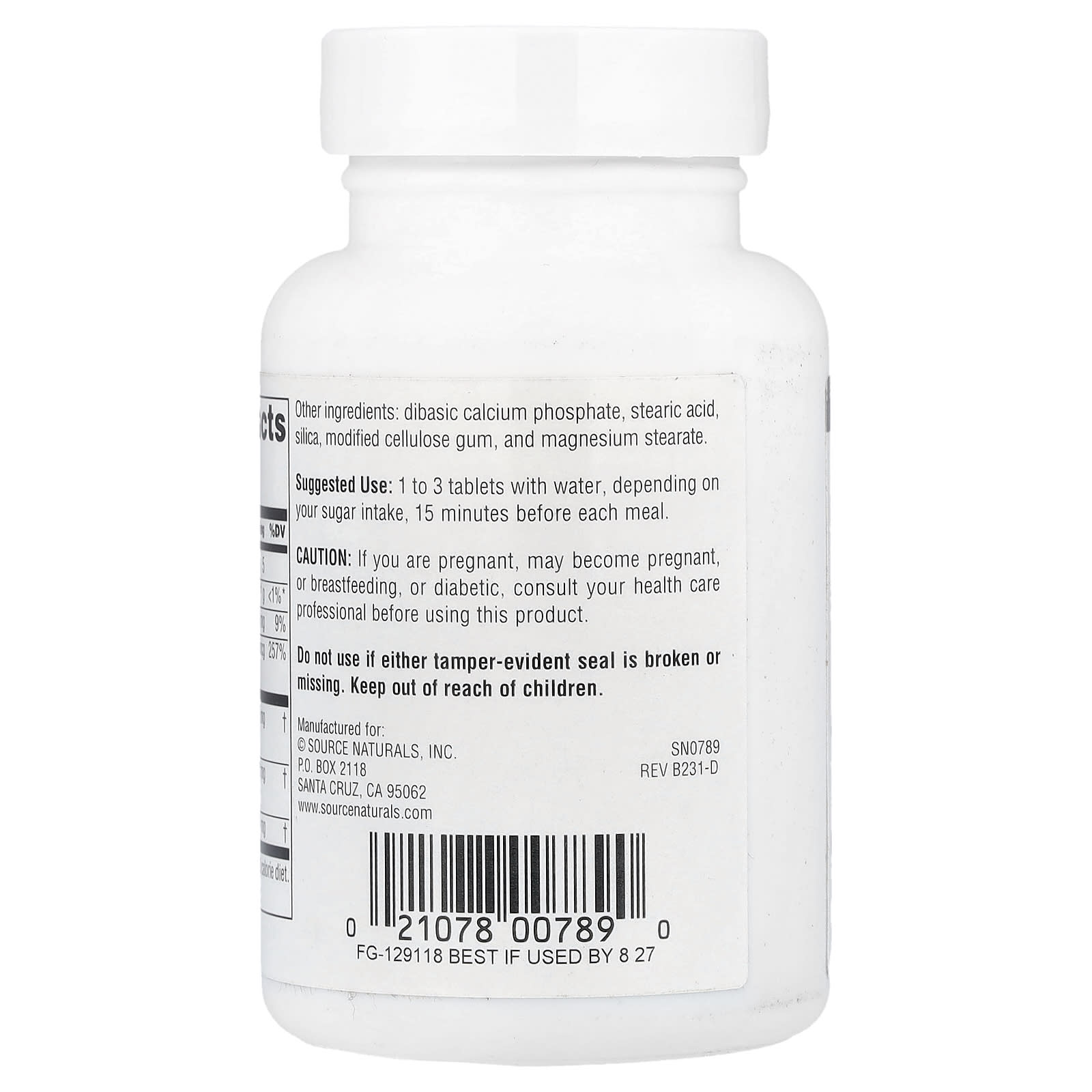 Source Naturals, Sugar Ban™, 75 Tablets