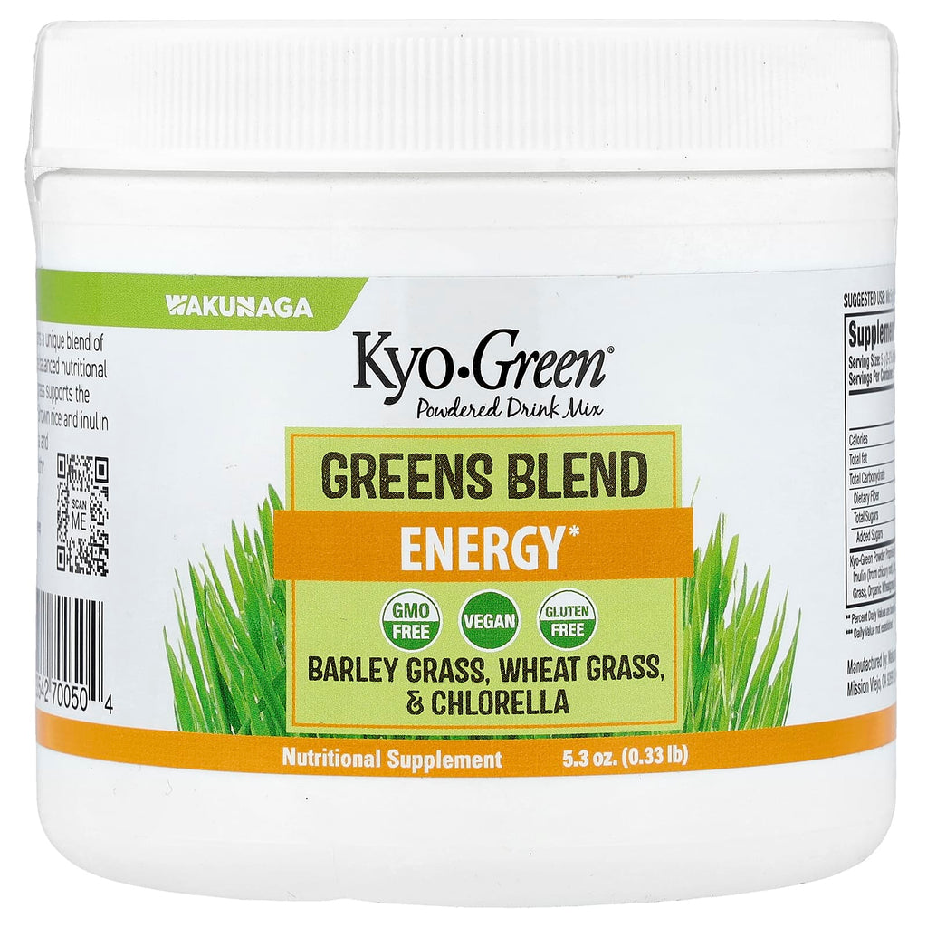 Kyolic, Kyo-Green® Powdered Drink Mix, Greens Blend, 5.3 oz (0.33 lb)