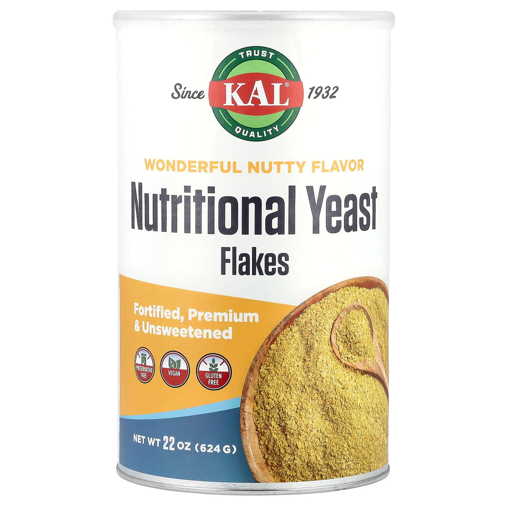 KAL, Nutritional Yeast Flakes, 22 oz (624 g)