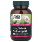 Gaia Herbs, Hair, Skin & Nail Support, 60 Vegan Liquid Phyto-Caps