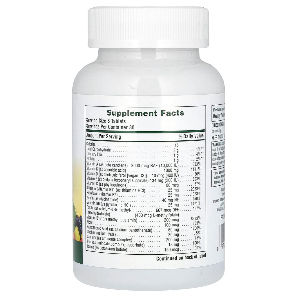 NaturesPlus, Source of Life, Ultra Mini-Tablets, Whole Life Energy Enhancer, 180 Tablets