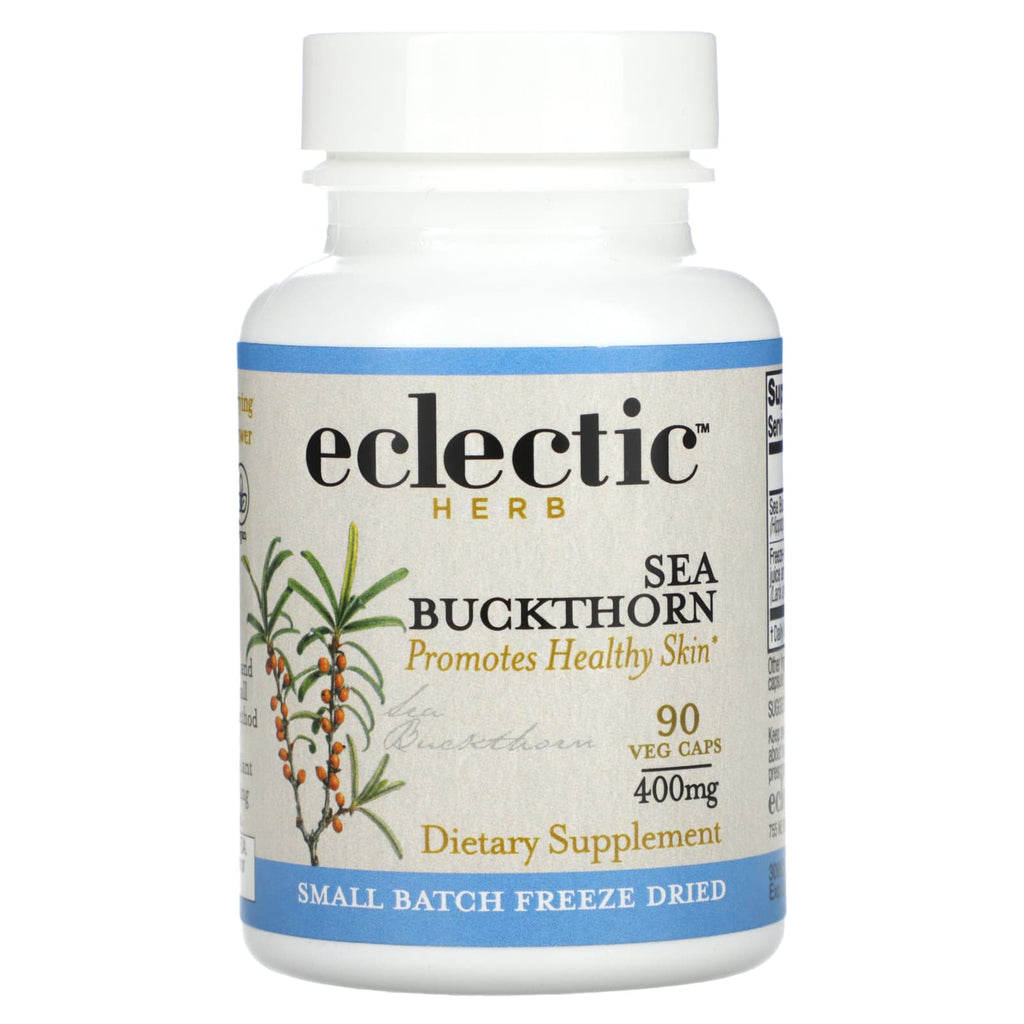 Eclectic Herb, Freeze Dried, Sea Buckthorn, 90 Veg Caps