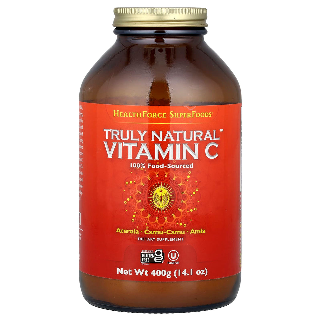 HealthForce Superfoods, Truly Natural™ Vitamin C, 14.1 oz (400 g)