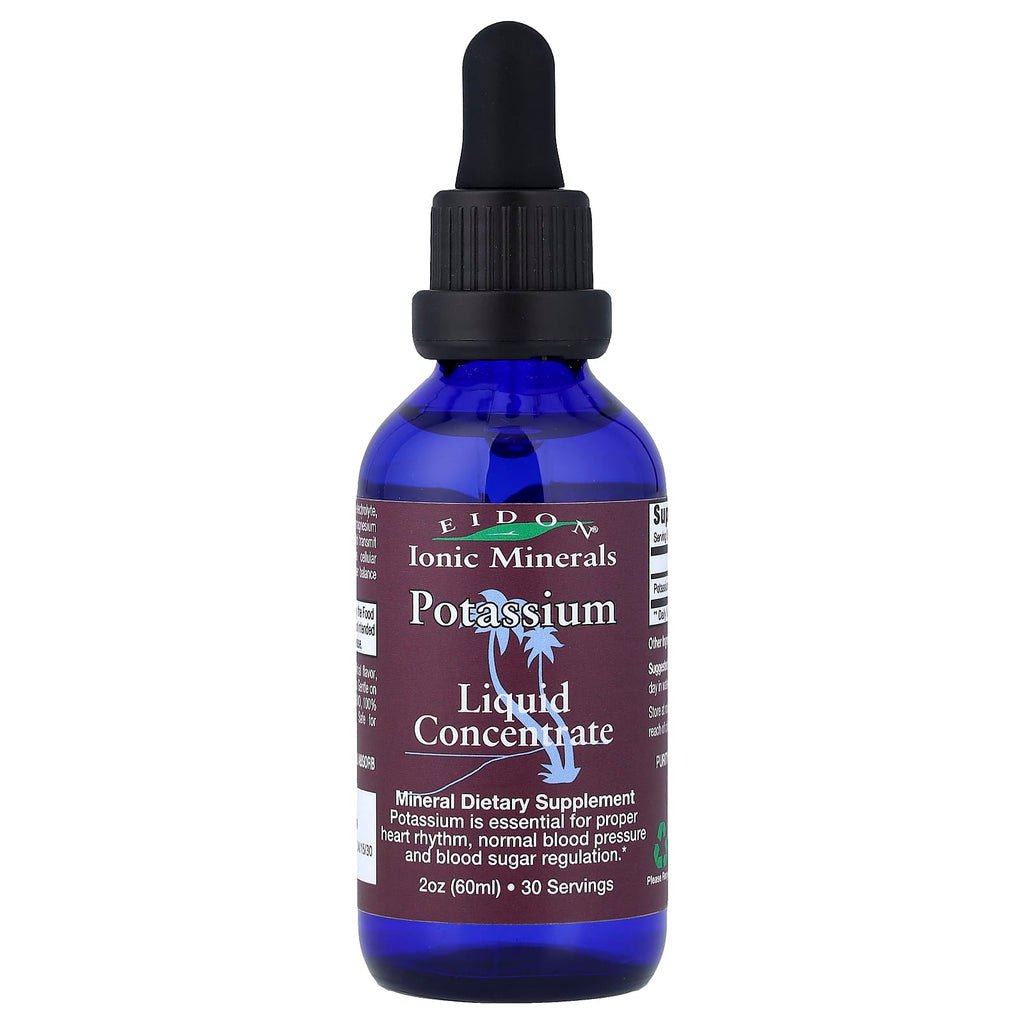 Eidon Ionic Minerals, Potassium, Liquid Concentrate, 2 oz (60 ml)
