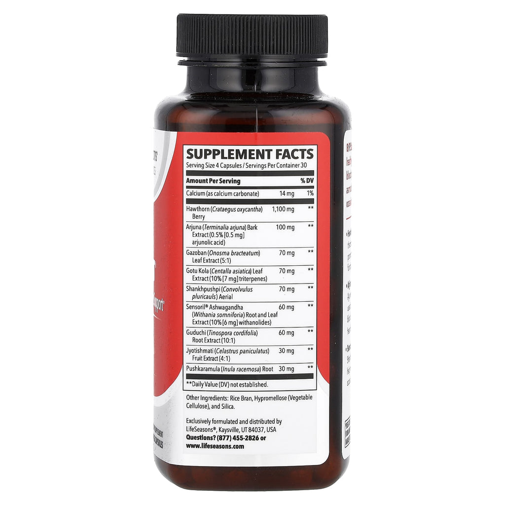 LifeSeasons, B/P Stabili-T®, Blood Pressure Support, 120 Veg Capsules