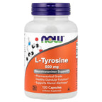 NOW Foods, L-Tyrosine, 500 mg, 120 Capsules