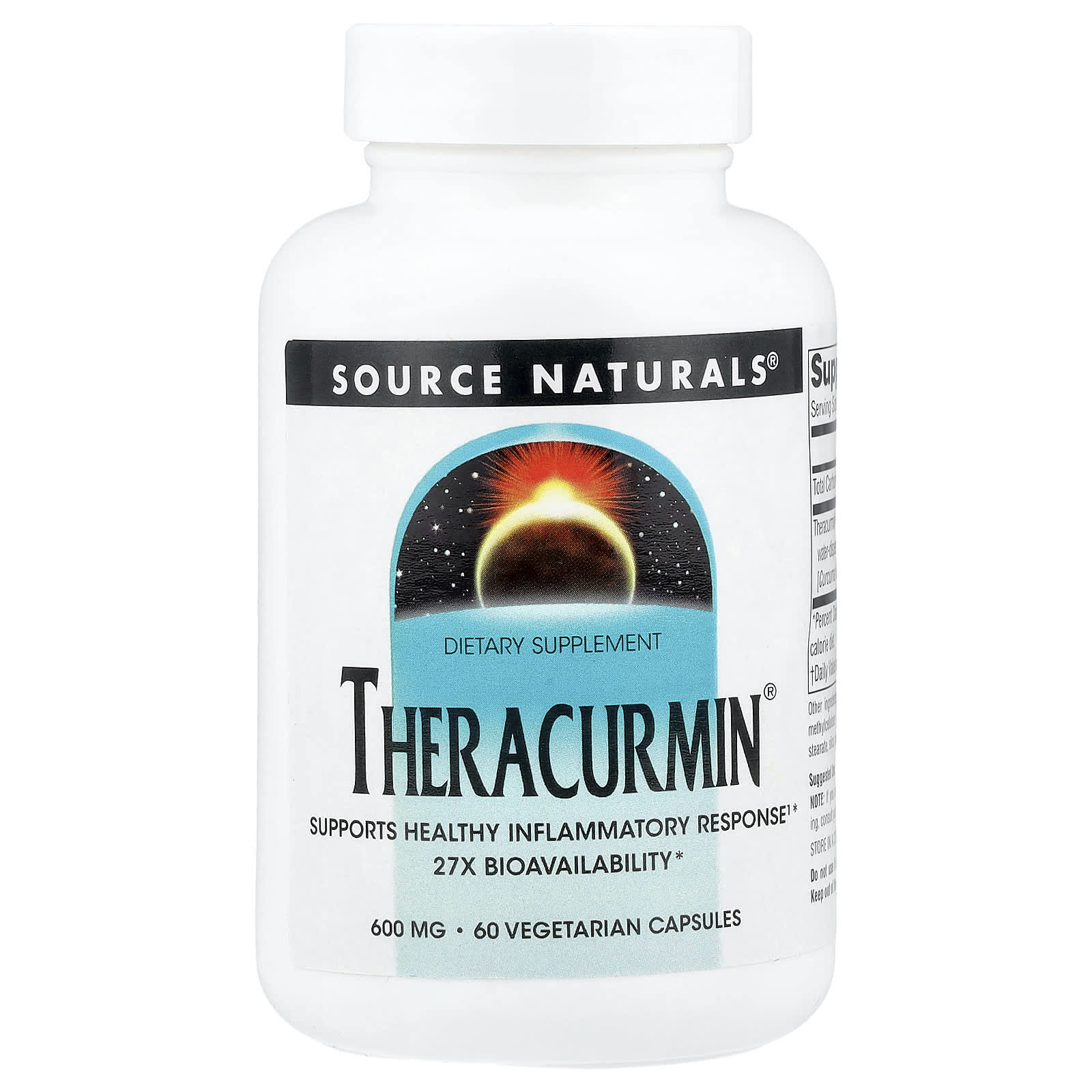 Source Naturals, Theracurmin®, 600 mg, 60 Vegetarian Capsules