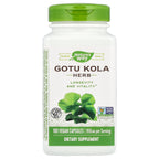 Nature's Way, Gotu Kola Herb, 180 Vegan Capsules (475 mg per Capsule)