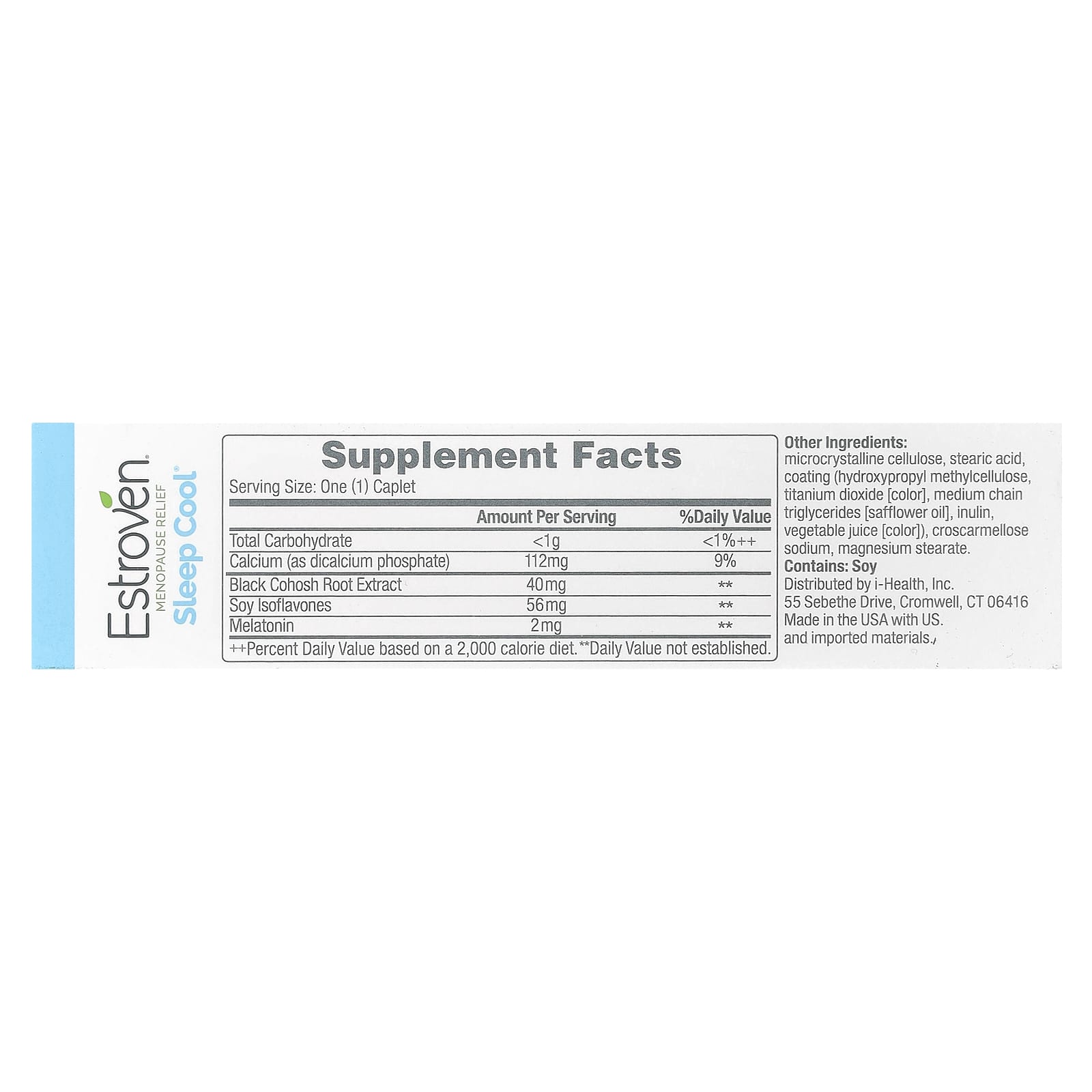 Estroven, Sleep Cool®, Menopause Relief, 30 Caplets