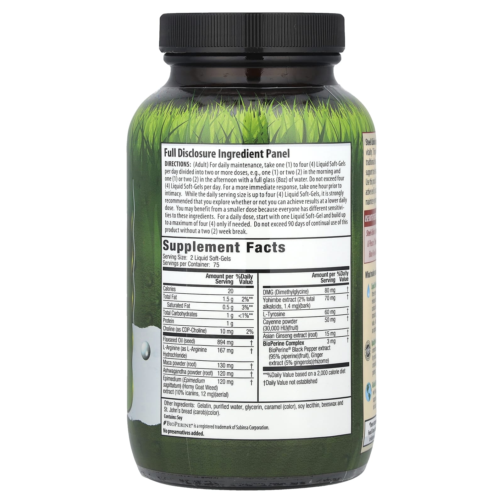 Irwin Naturals, Steel-Libido®, 150 Liquid Soft-Gels