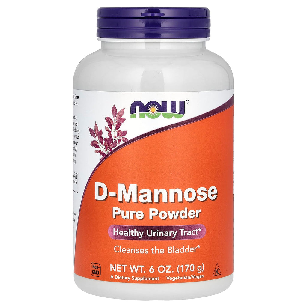 NOW Foods, D-Mannose Pure Powder, 6 oz (170 g)