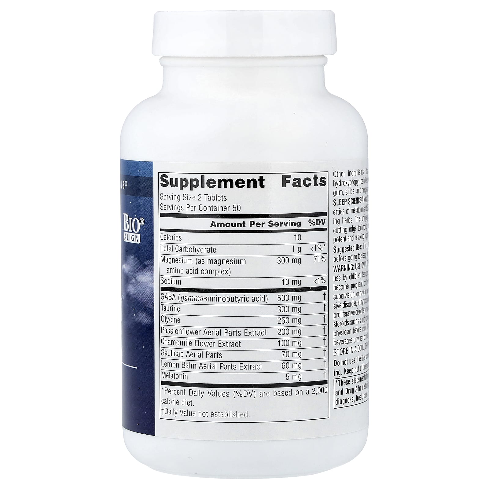 Source Naturals, Sleep Science®, NightRest™ With Melatonin, 100 Tablets