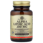 Solgar, Alpha Lipoic Acid, 200 mg, 50 Vegetable Capsules