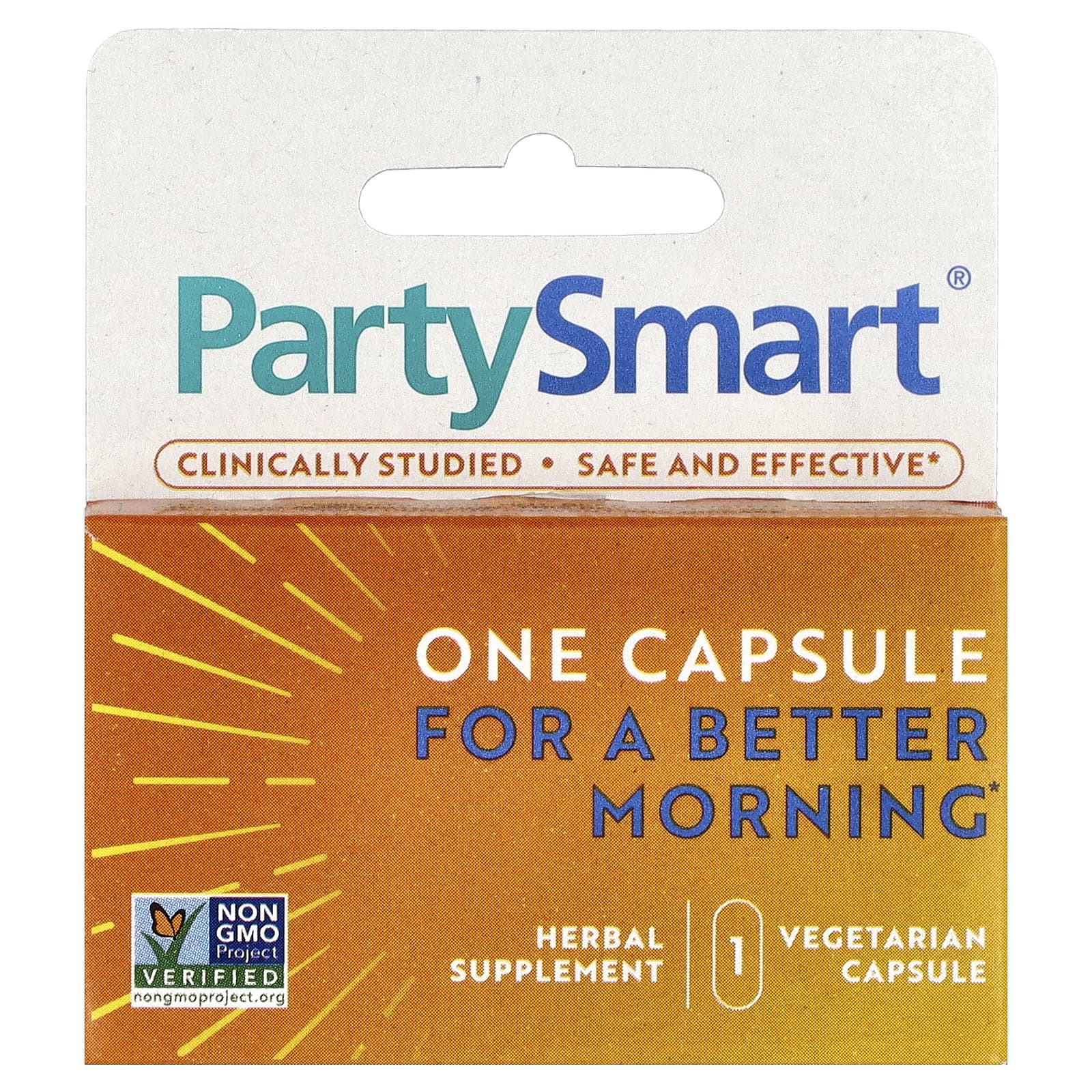 Himalaya, PartySmart®, 10 Packets, 1 Vegetarian Capsule Each