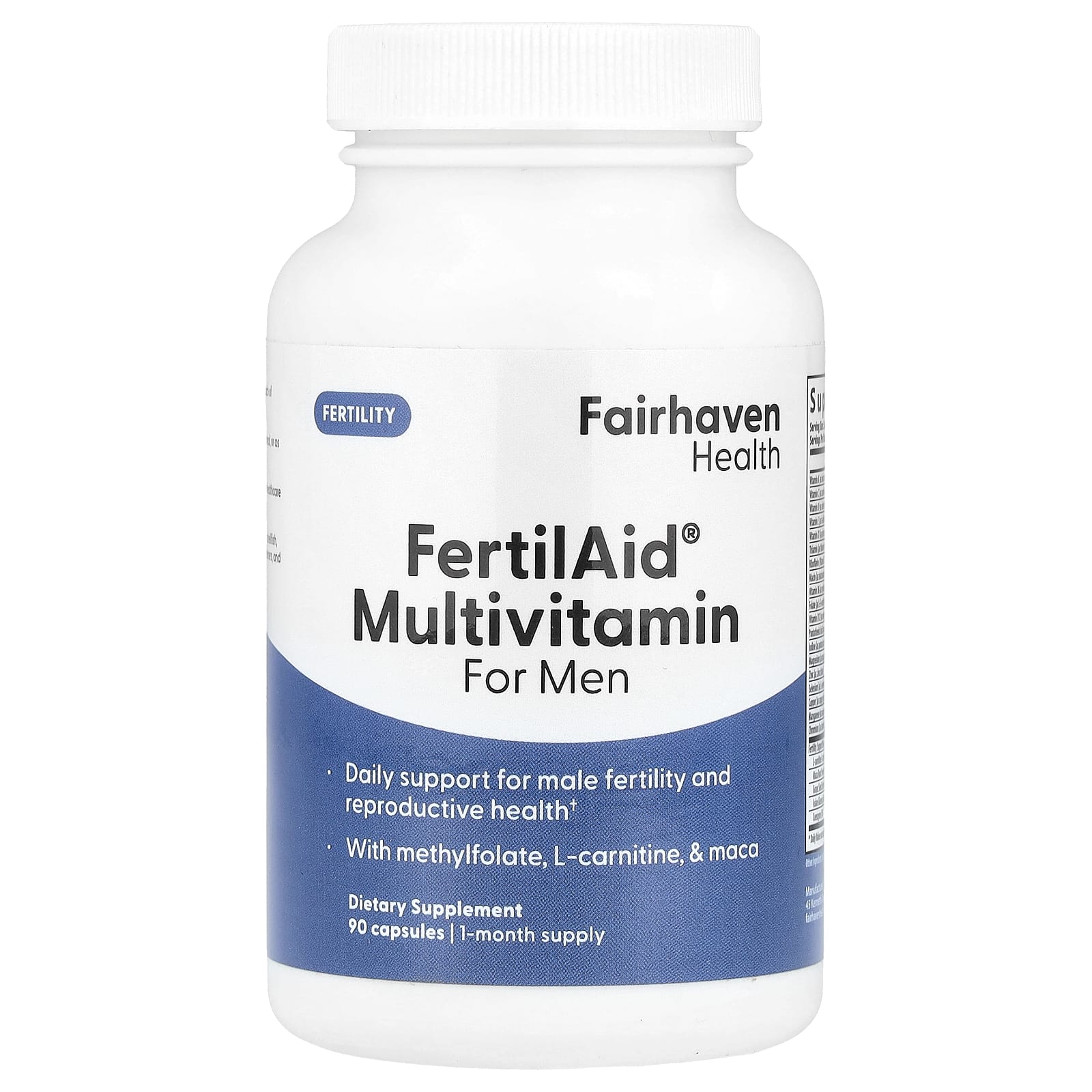 Fairhaven Health, FertilAid® Multivitamin for Men, 90 Capsules