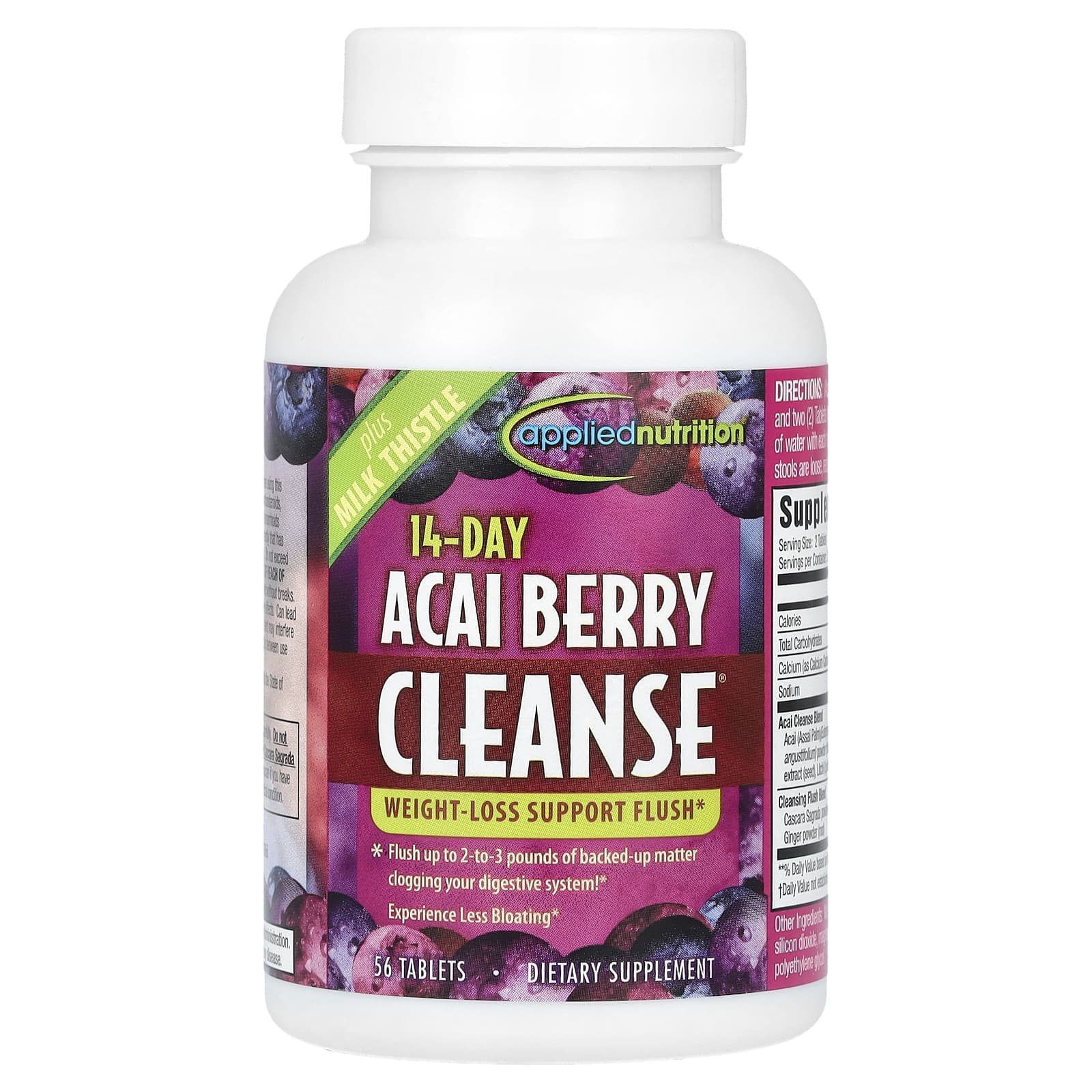 Applied Nutrition, 14-Day Acai Berry Cleanse®, 56 Tablets