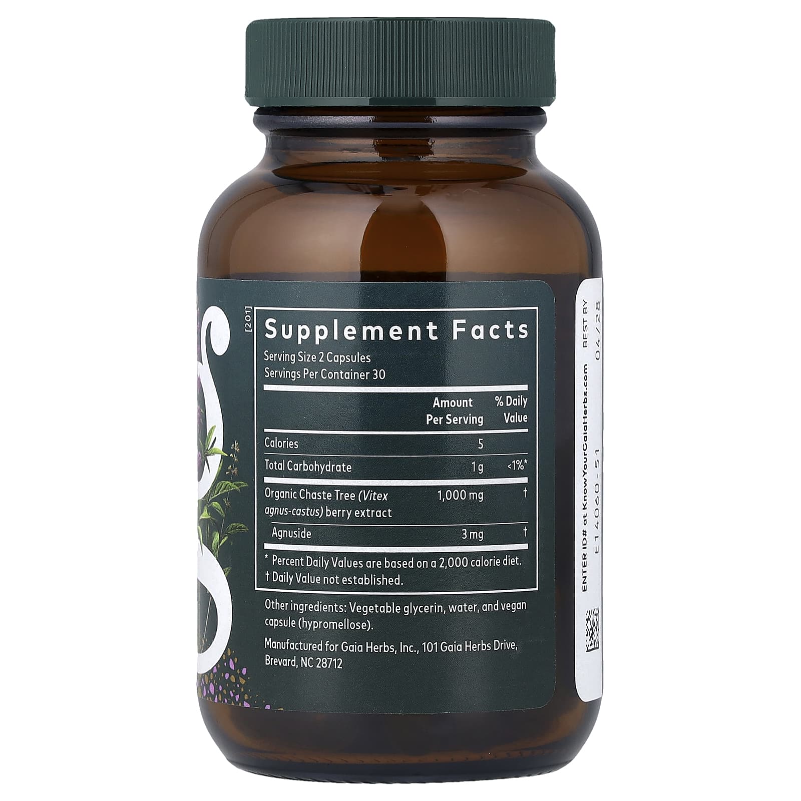 Gaia Herbs, Women, Vitex Berry, 60 Liquid Phyto-Caps®