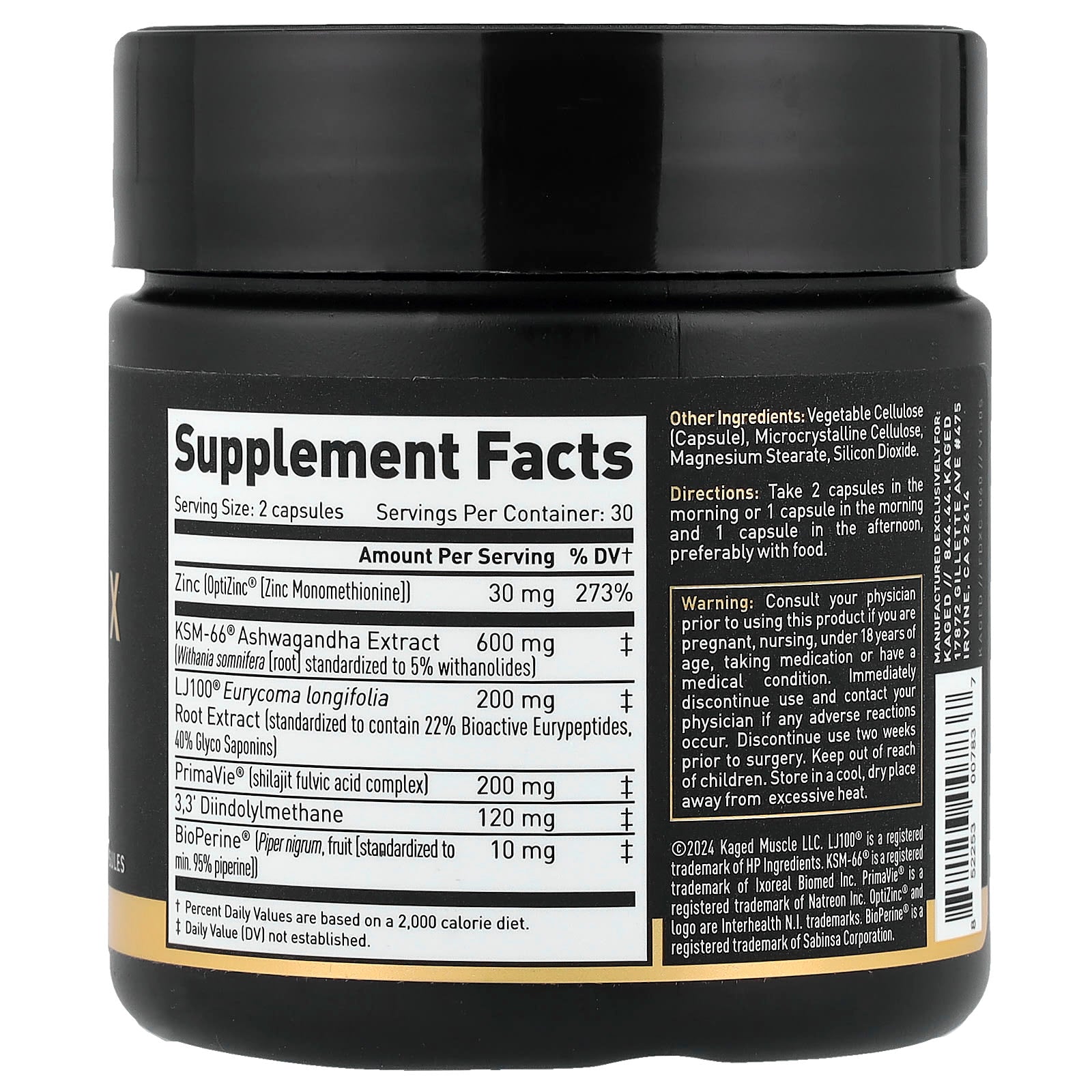 Kaged, Ferodrox, 60 Veggie Capsules