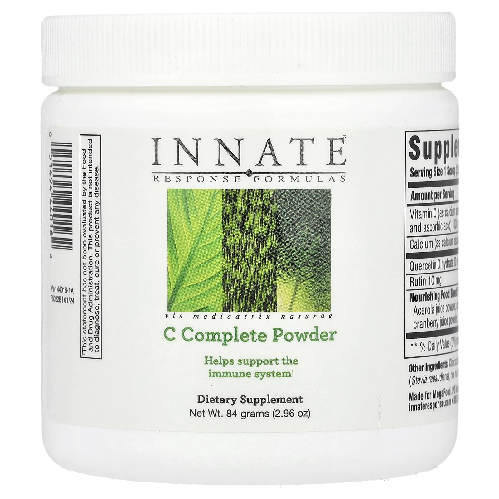 Innate Response Formulas, C Complete Powder, 2.96 oz (84 g)