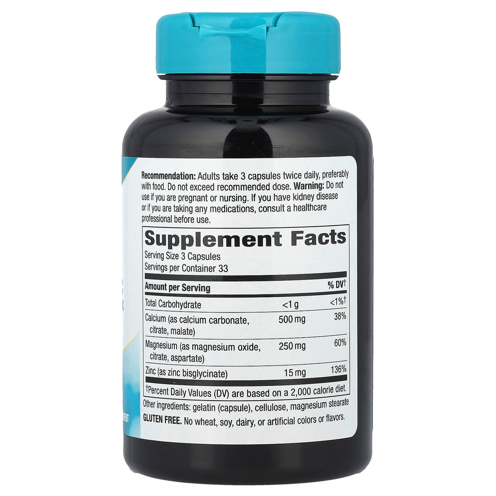 Nature's Way, Calcium Mag & Zinc Mineral Complex, 100 Capsules