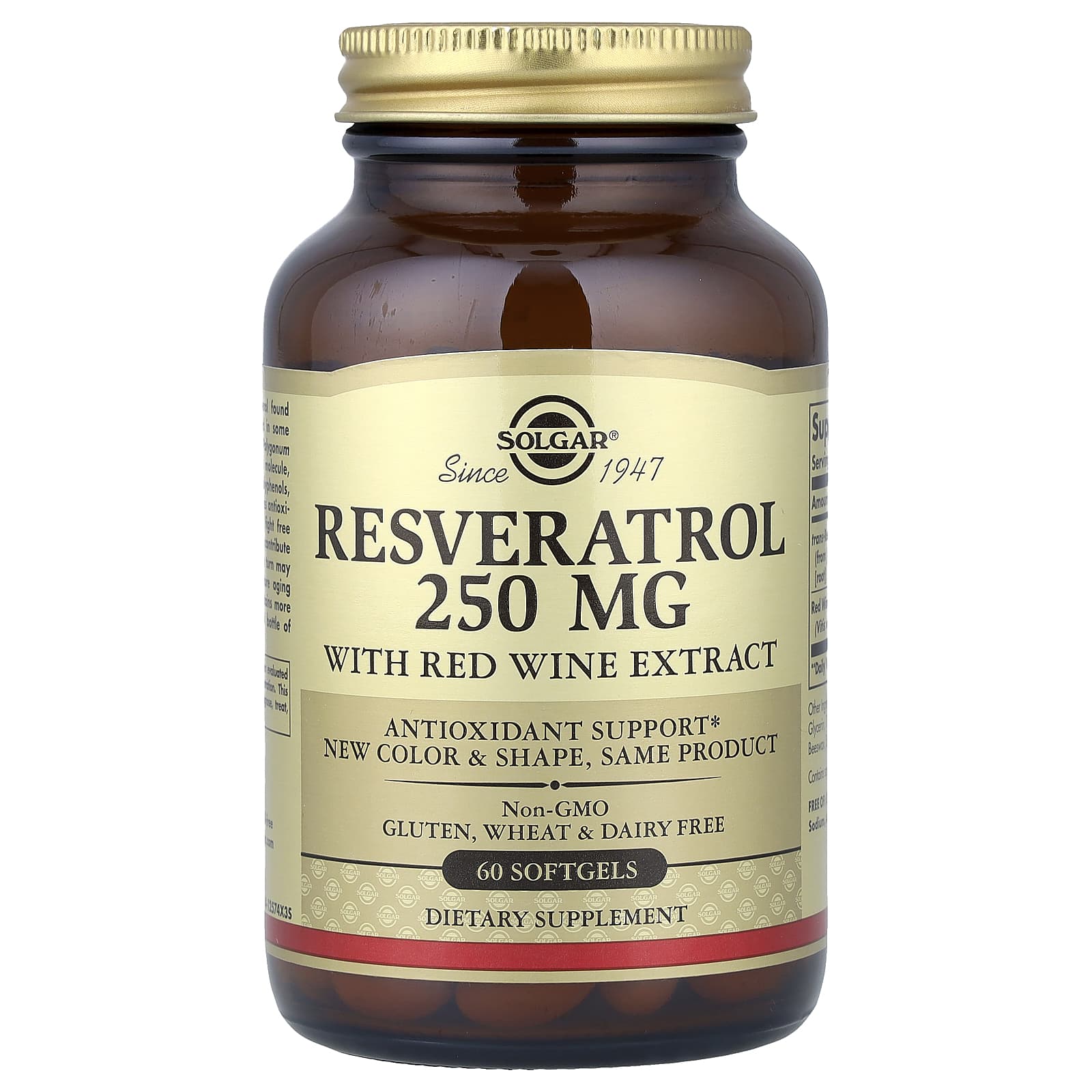 Solgar, Resveratrol, 60 Softgels