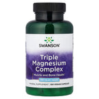 Swanson, Triple Magnesium Complex, 400 mg, 100 Vegan Capsules