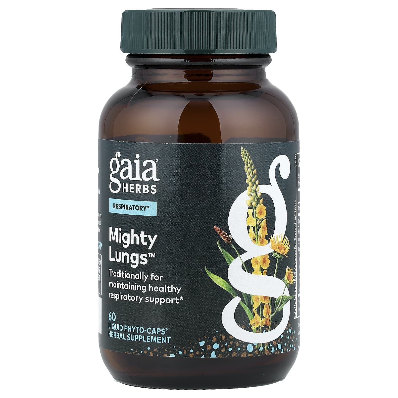 Gaia Herbs, Mighty Lungs™, 60 Liquid Phyto-Caps®