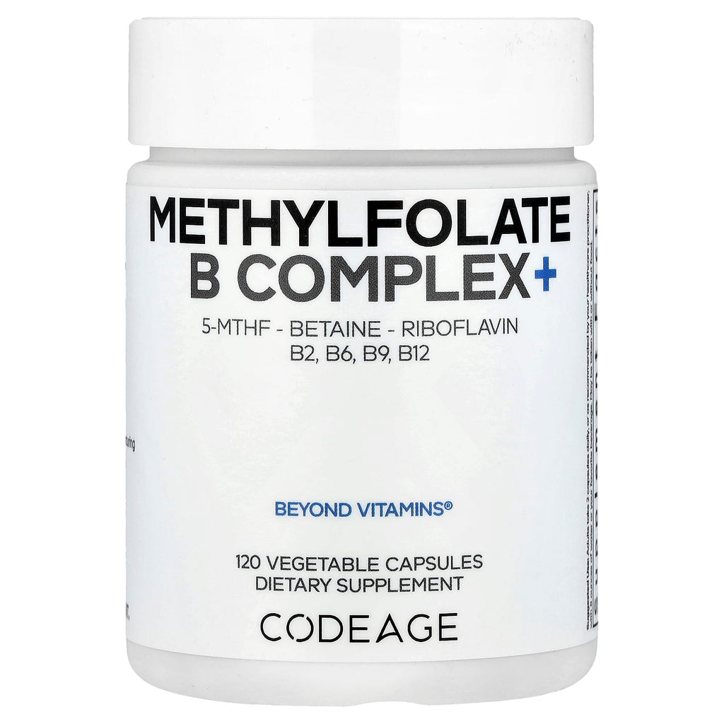 Codeage, Methylfolate B Complex+, 120 Vegetable Capsules
