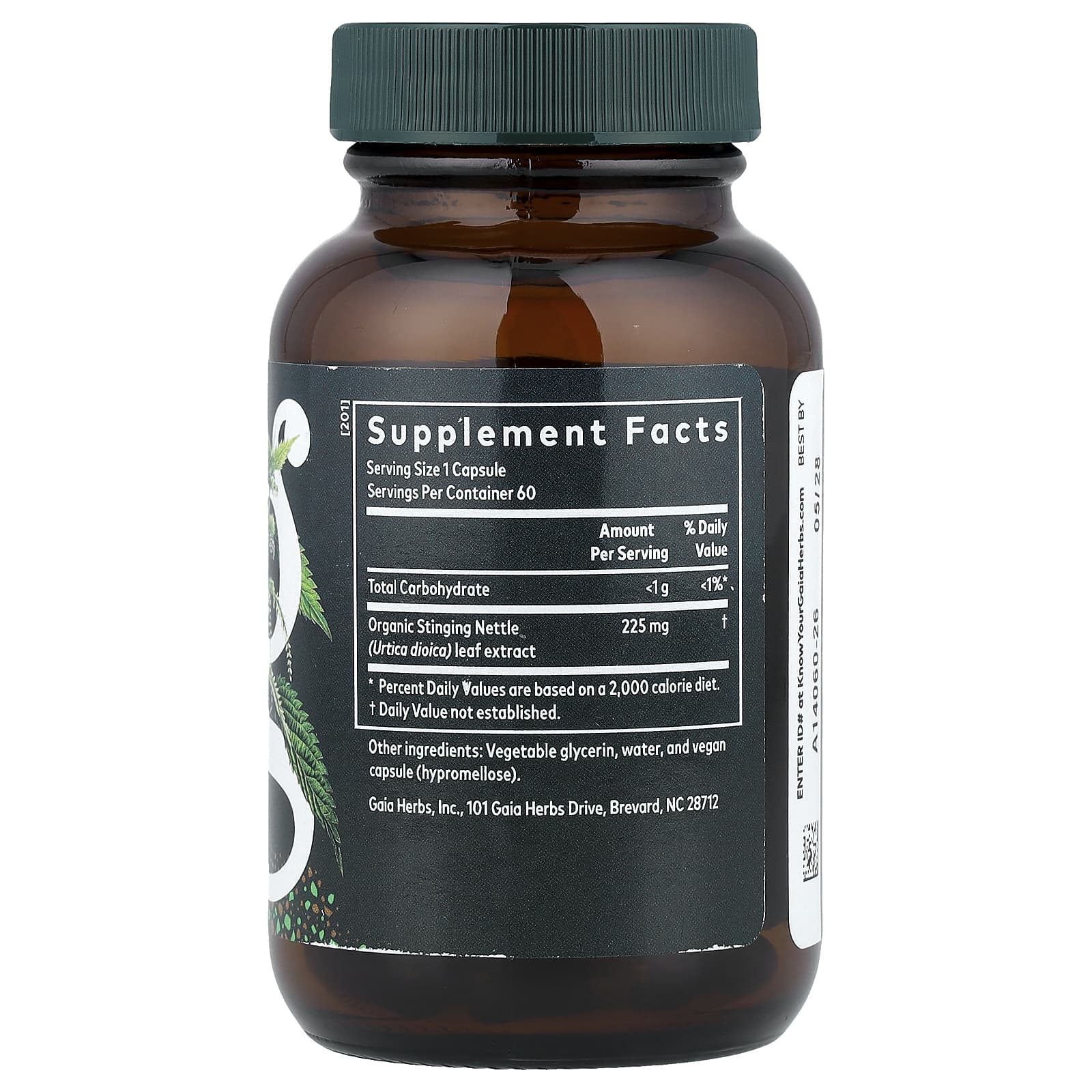 Gaia Herbs, Nettle Leaf, 60 Liquid Phyto-Caps®