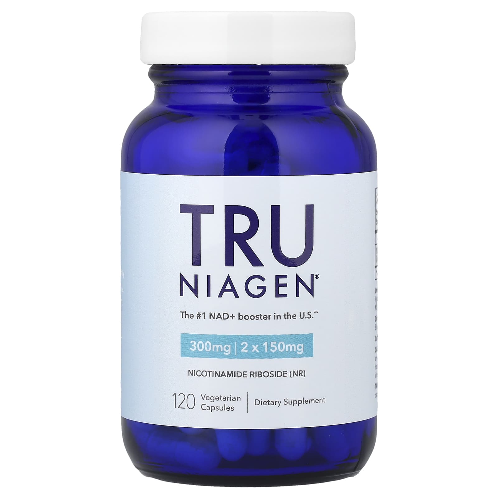 Tru Niagen, Nicotinamide Riboside, 150 mg, 120 Vegetarian Capsules