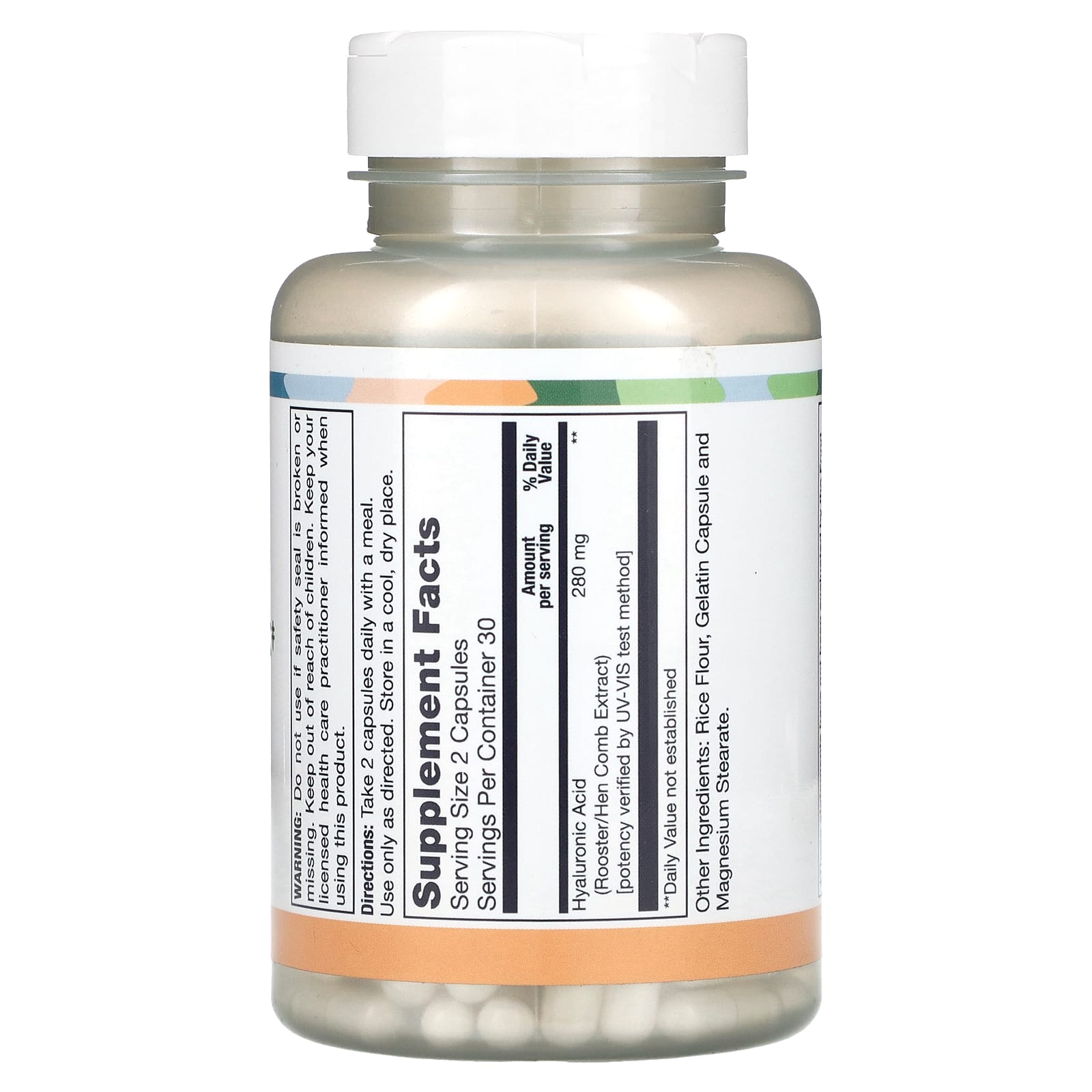 LifeTime Vitamins, Hyaluronic Acid, Skin & Joint Lubrication Support, 60 Capsules (140 mg per Capsule)
