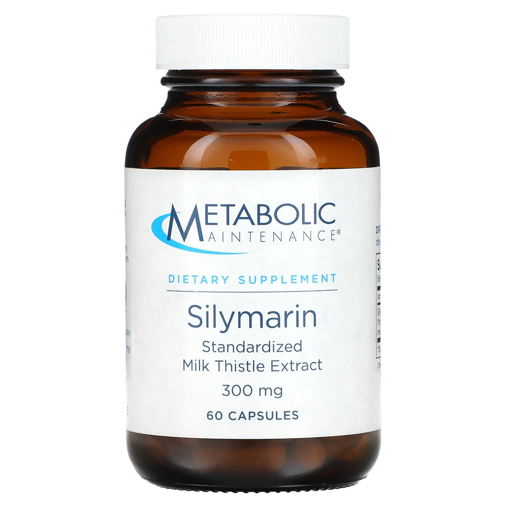 Metabolic Maintenance, Silymarin, Standardized Milk Thistle Extract, 300 mg, 60 Capsules